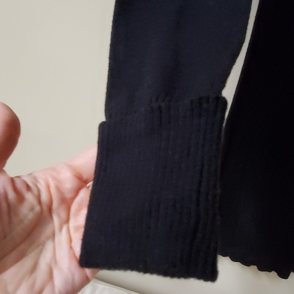 BCBG Body Con sweater dress in black - Picture 4 of 5